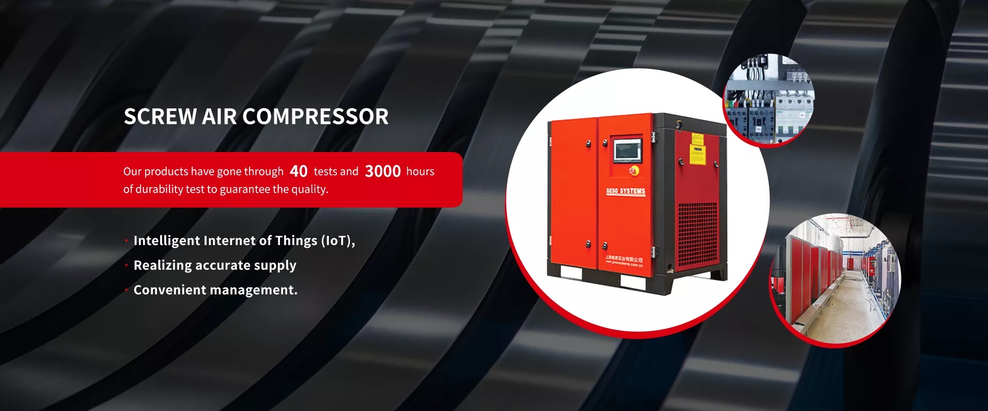 Fabricante de compressor de ar isento de óleo na China
