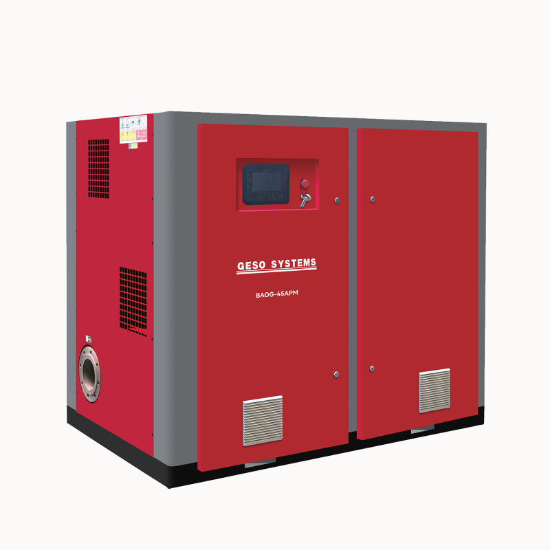 O uso do compressor de ar