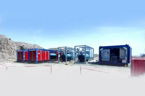 8 conjuntos de compressores de ar de 350kW de 350kW + 1500m3/h sistemas geradores de nitrogênio ajudam a indústria petroquímica Xinjiang da China
