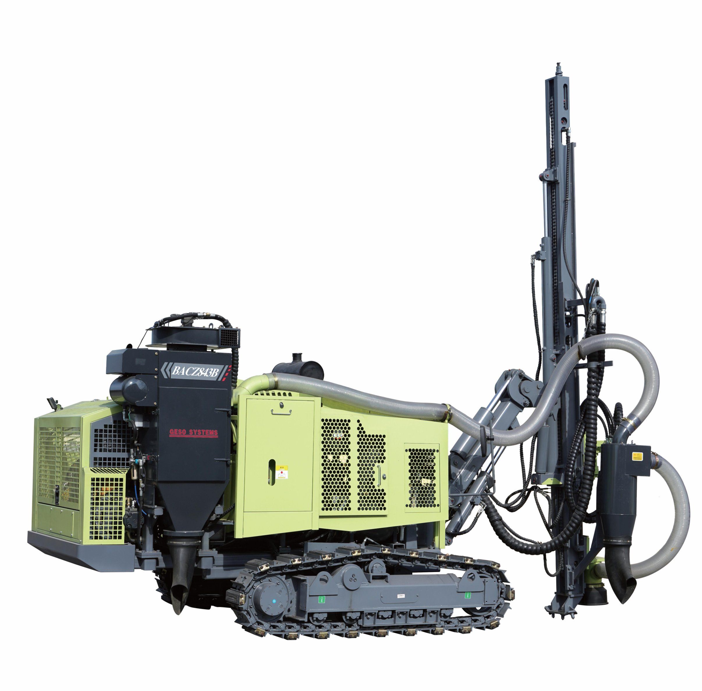 Qual o papel do compressor de ar no processo de mineração?