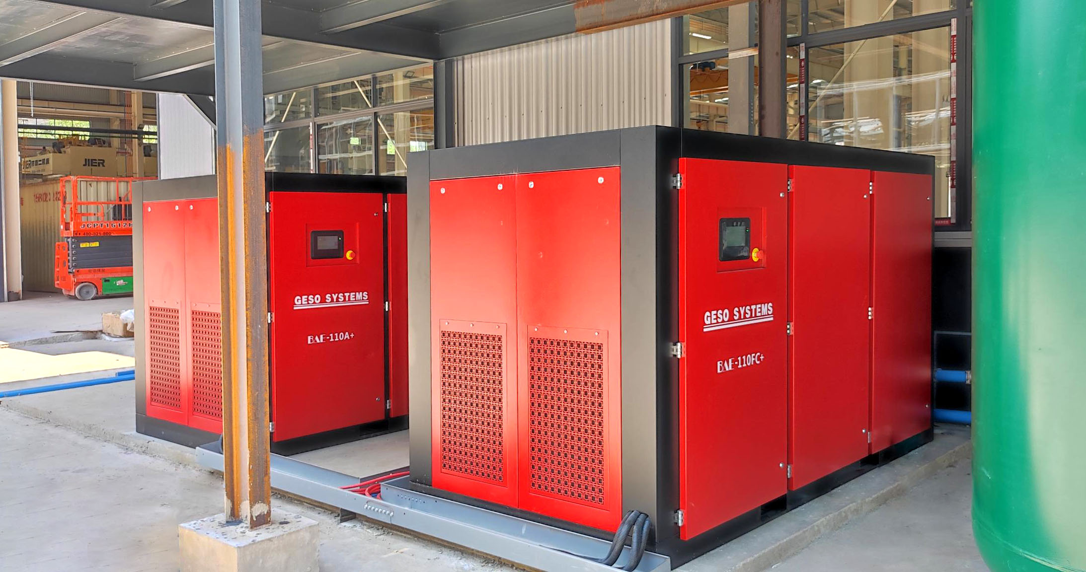 Os compressores de ar ajudam a indústria petroquímica a alcançar uma produção eficiente e uma operação segura.