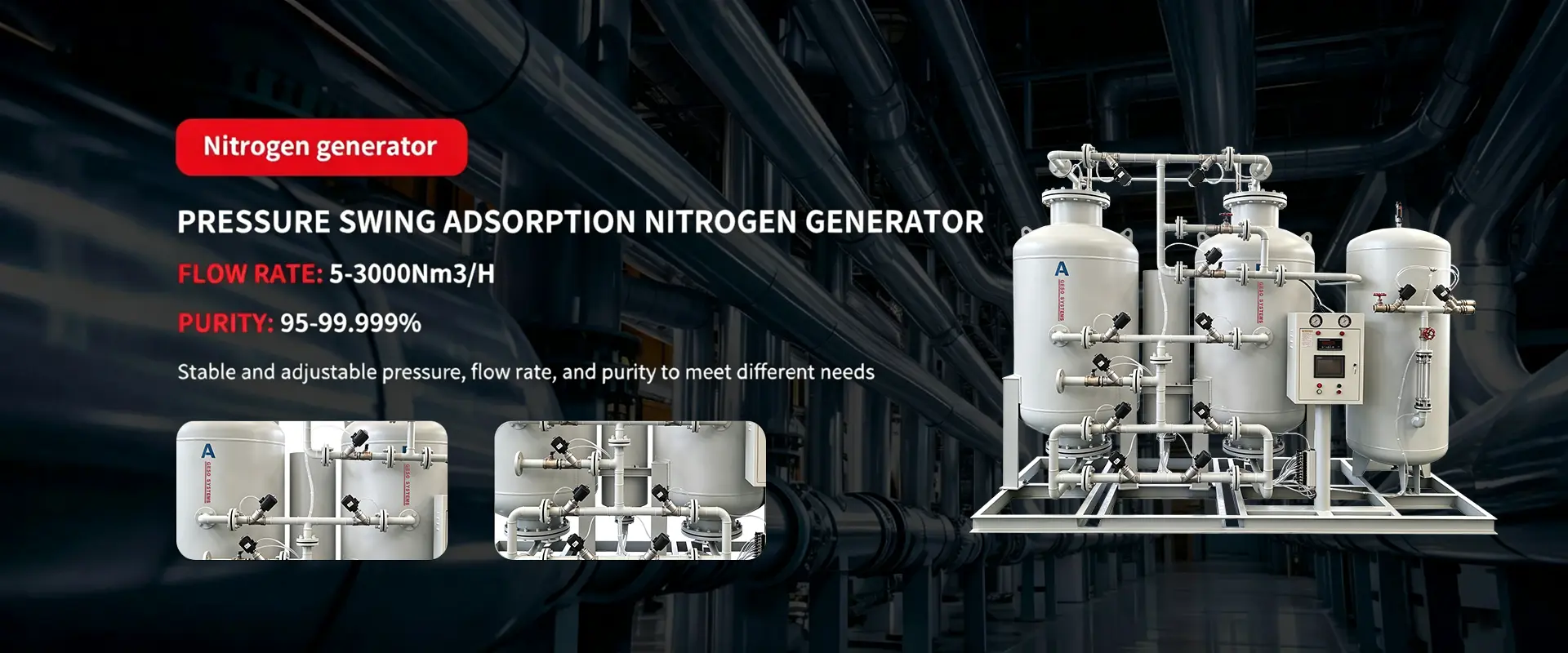 Fábrica de compressores de ar de parafuso com injeção de óleo na China