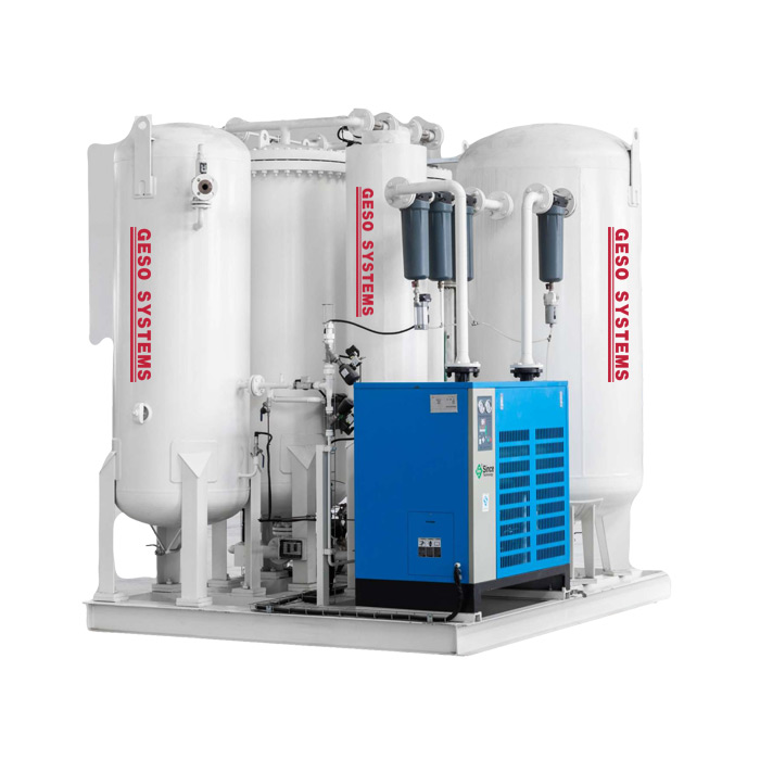 Gerador industrial de oxigênio PSA de alta pureza