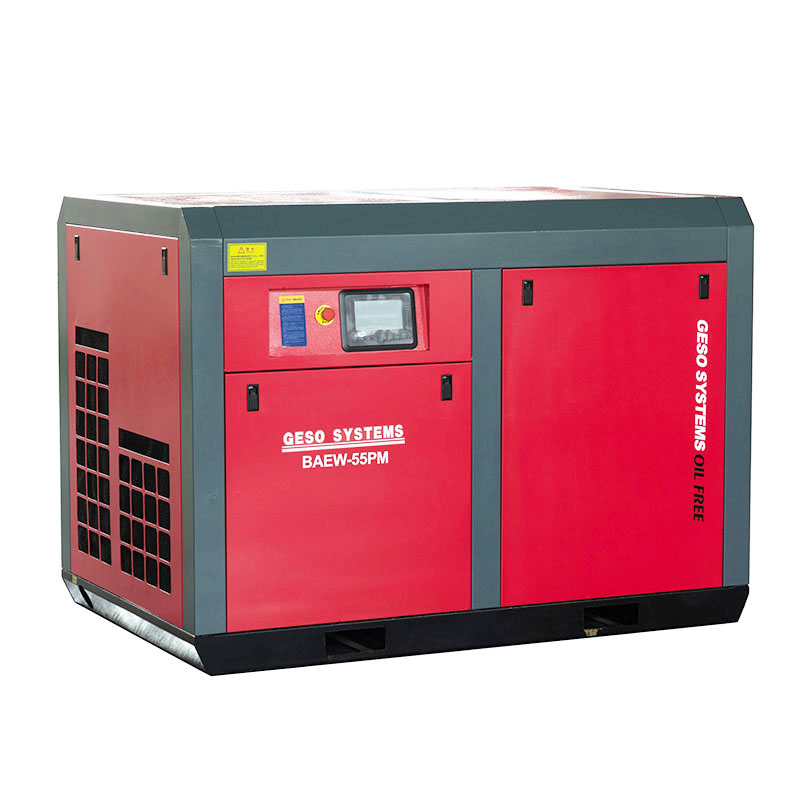 Compressor de parafuso com injeção de água